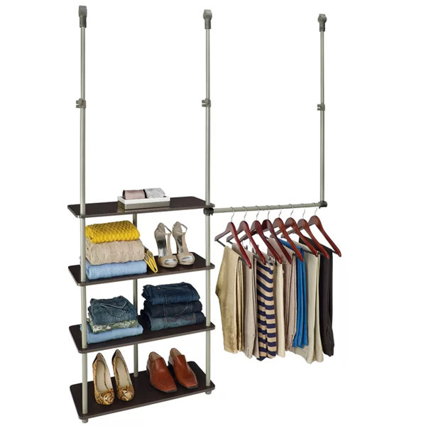 Half size shop clothes rail